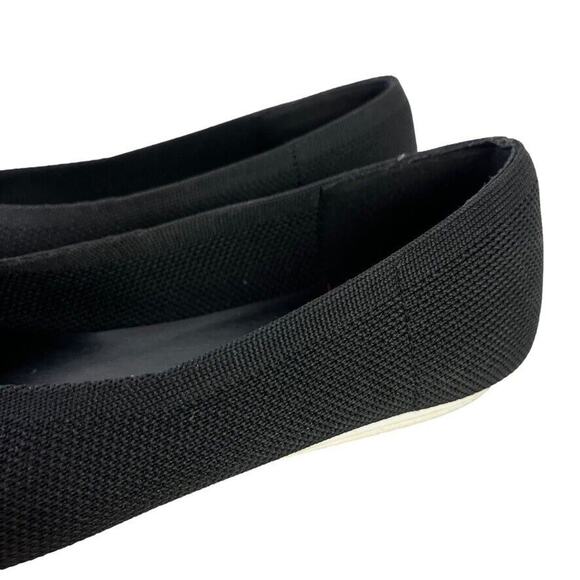 Sole Society Womens Black Knit Slip On Point Toe Loafers Flats Shoes sz 7 M - Picture 9 of 16